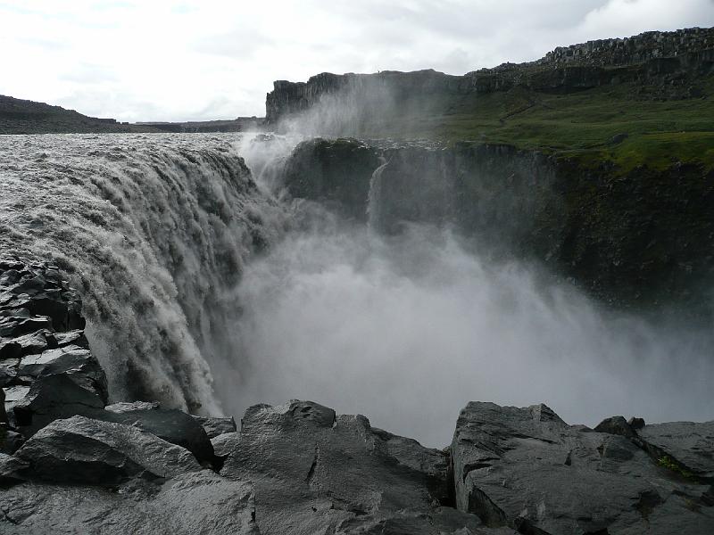 P1040417- Dettifoss chute la plus puissante en europe.JPG - Dettifoss chute la plus puissante d'Europe